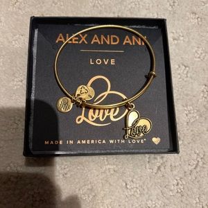 Alex and Ani Love Bracelet, New In Box